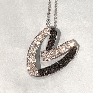 💕Large heart pendant necklace!